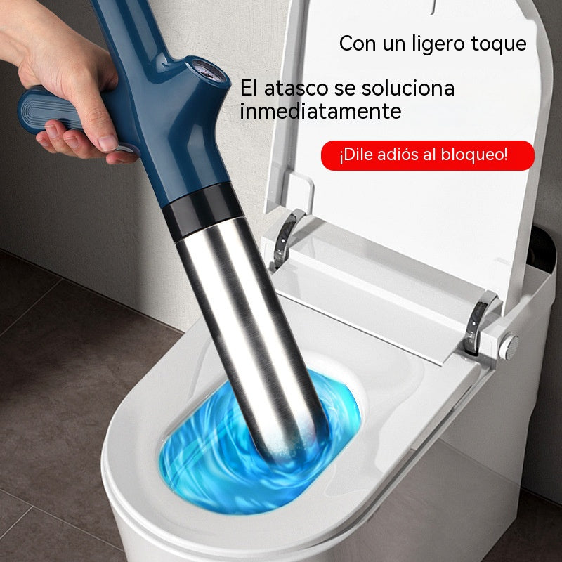 Limpiador de desagües de inodoro