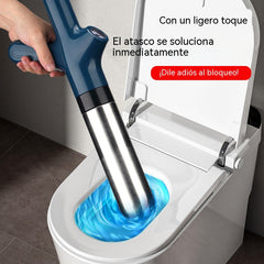 Limpiador de desagües de inodoro
