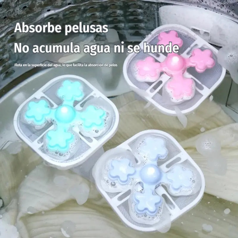 🌀6 komada 24€✨ Plutajući filter za perilicu rublja – Hvata dlačice, kose i dlake kućnih ljubimaca pri svakom pranju 🧺