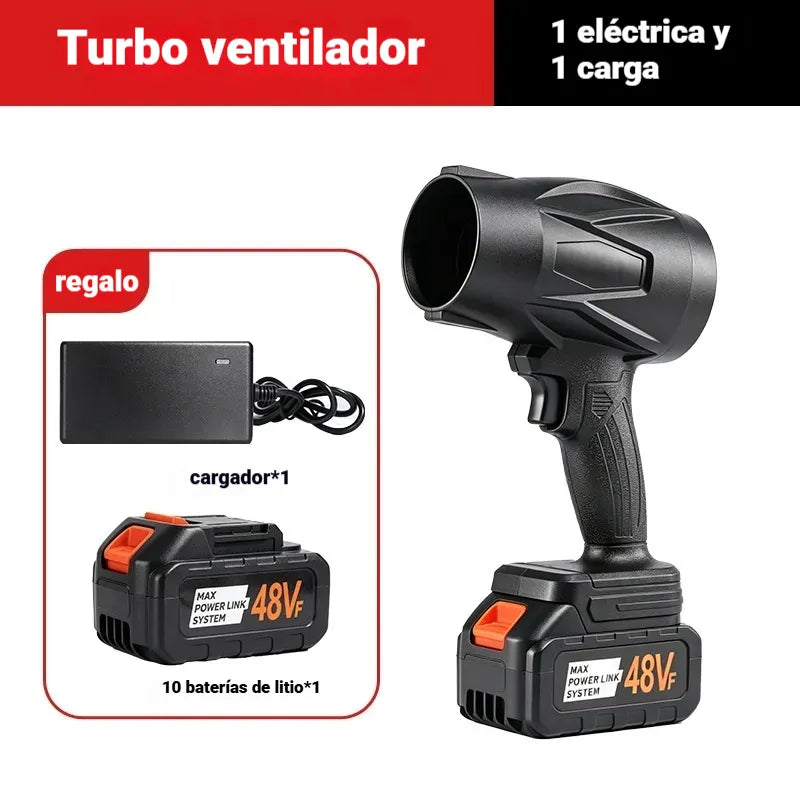 🍂⚡ Soplador Inalámbrico de Alta Potencia 210 km/h – ¡Limpieza Rápida para Jardín, Taller y Garaje! 🔥