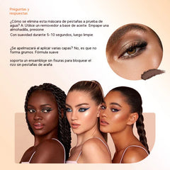 💥🔥【Compra 1 y llévate 1 gratis】—🤩Opción más popular🔥Oferta especial 2026🔥Set de máscara de pestañas súper alargadora y rizadora