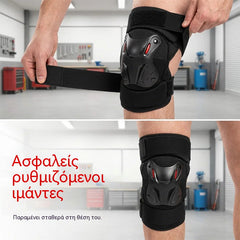 🏍️ ¡Aprovecha ahora con un 40% de descuento! 🛡️ Conjunto de rodilleras y coderas para moto: resistentes a los impactos, con correas ajustables y forro transpirable. Imprescindibles para tu seguridad al conducir, patinar o montar en bicicleta. 💪