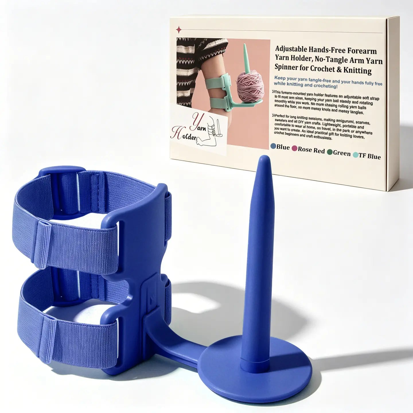 📢📢¡50% de descuento! ⏰Organizador de hilo para brazo con correas dobles ajustables