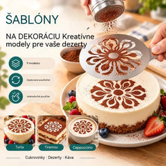 Nerezová oceľová forma na kávové latte art