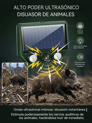 🔥【Oferta especial】🔥Repelente solar ultrasónico para animales para exteriores: puede ahuyentar pájaros y animales.