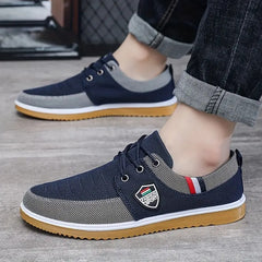 🔥VENTA CALIENTE🔥【39-44】 2025 Zapatos casuales de lona transpirables para hombres