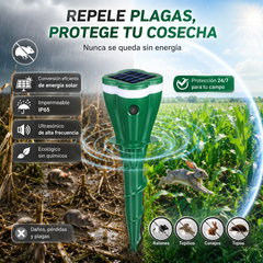 ☘️Producto en oferta - 50% de descuento ☘️ Repelente de animales solar e impermeable