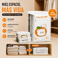 ✨🗃️ 5 artículos por 30 euros 💨 Bolsa de almacenamiento al vacío grande y compresible: no requiere bomba, es a prueba de fugas e ideal para ahorrar espacio en maletas y en casa ✈️