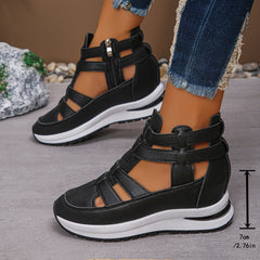 🌸【35-44】2025 Sandalias de mujer modernas y cómodas, fabricadas en piel auténtica