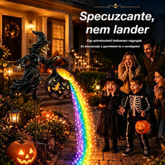 🧙‍♀️🎃 Boszorkányüst Kerti Lámpa LED Fénnyel – Lenyűgöző Kültéri Dekorációk 🔮✨