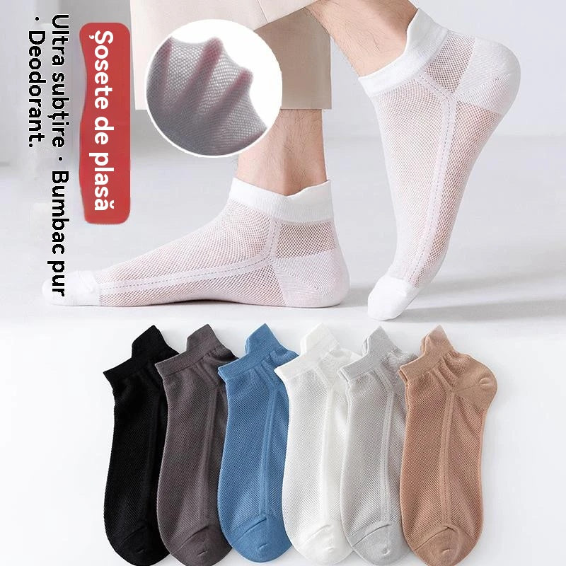 🔥【Compra 10 y llévate 10 gratis】🔥【35-44】Calcetines de negocios transpirables, antibacterianos y desodorantes para hombre [10/20/30 pares]