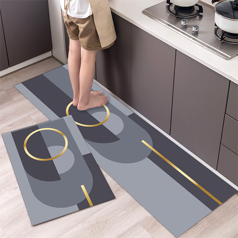👉【40*60+40*120cm】De uso común en casa🔥Almohadilla absorbente simple y atmosférica