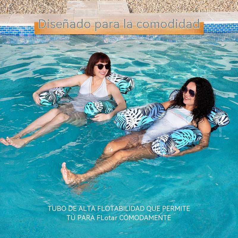 🏊¡Gran oferta de verano con un 60% de descuento! 💺 Silla flotante inflable: cómoda, estable y perfecta para relajarse en el agua 🌊