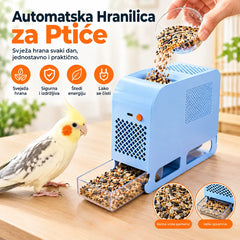 Čistač sjemena za ptice: Brzo uklanja prazne ljuske za čišću hranu.