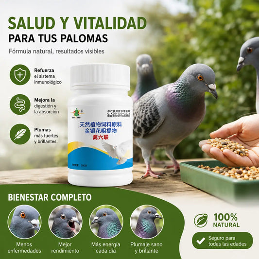 🔥50%OFF【✨Compra 1 y llévate 1 gratis】2 juegos por 25 euros🔥🕊️🕊️100 comprimidos, medicamento especial para palomas mensajeras, tratamiento 6 en 1 para palomas: ¡curación rápida, resultados significativos!