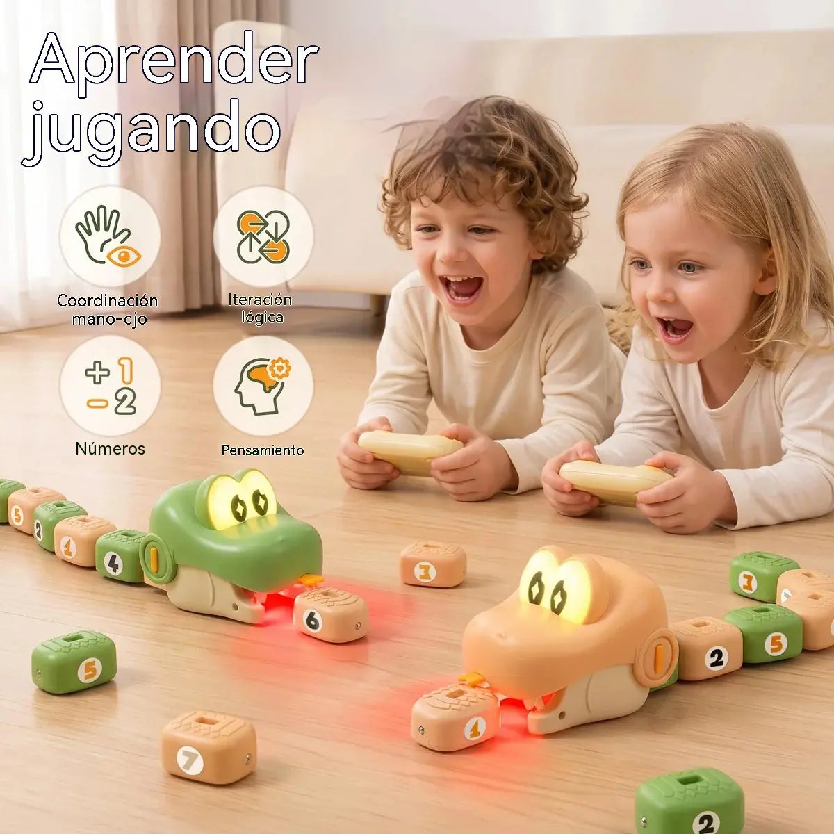 🐍🏆Juguete de lucha con forma de serpiente controlado a distancia – recargable por USB