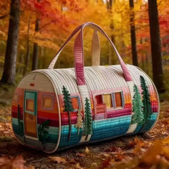 🔥【Oferta especial por tiempo limitado】✨Nuevo bolso tote de viaje multifuncional con estampado de autobús