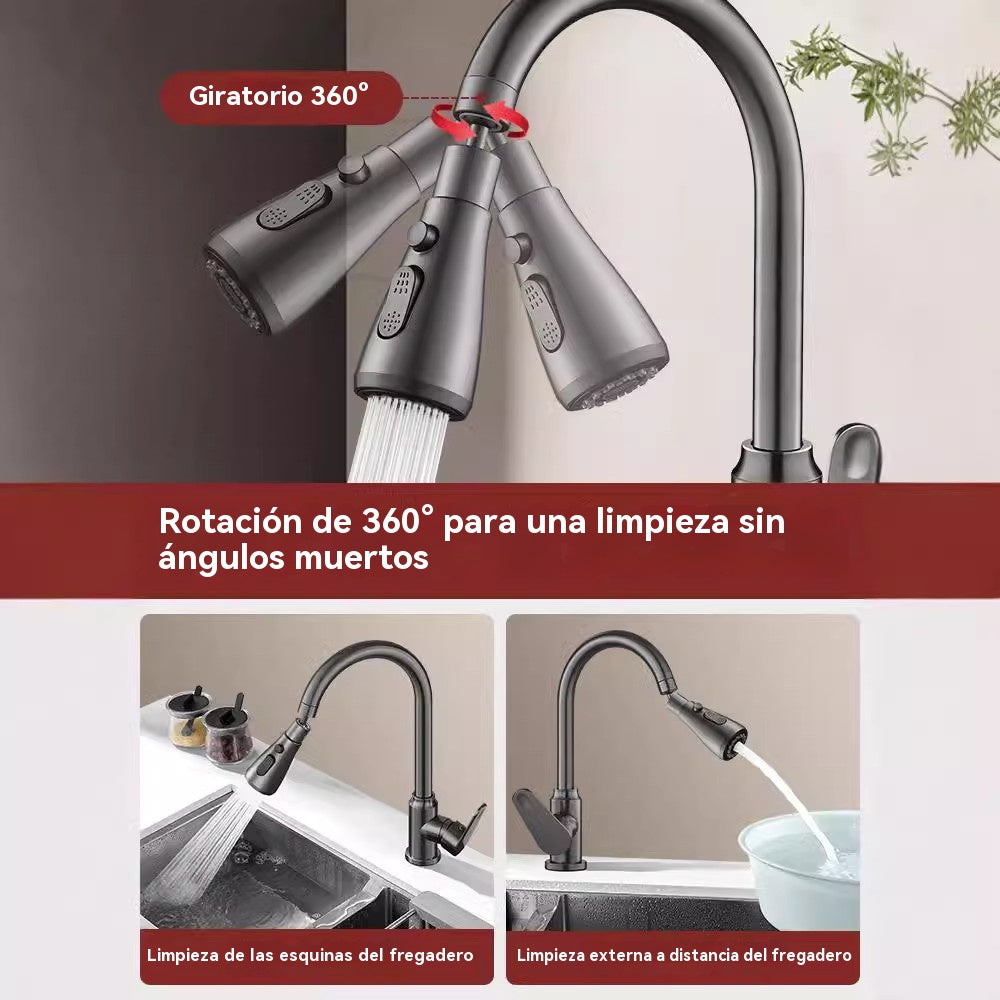 🚰【30% OFF】Boquilla de Filtro para Grifo con Giro de 360°