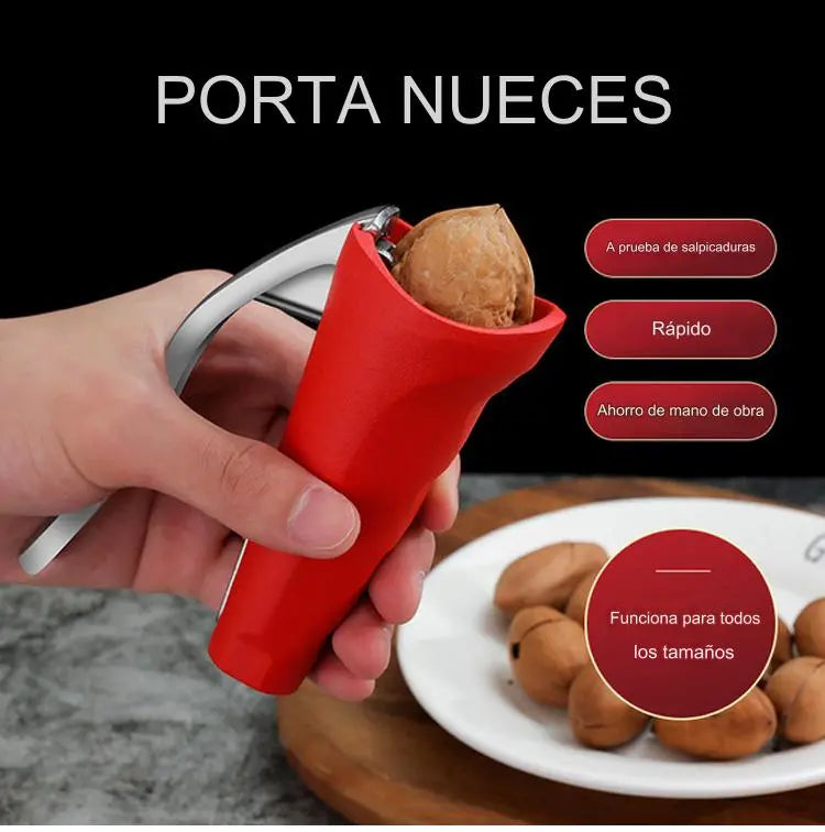 💪 Cascanueces resistente, ideal para nueces, avellanas y almendras🔥 Olvídate del esfuerzo! Abre frutos secos en un instante