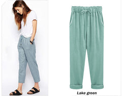 🌺🥰 2025 nuevos pantalones casuales de moda para mujer