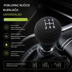 5 komada 22€✨ Dajte svom automobilu novi izgled uz ovu silikonsku navlaku za ručicu mjenjača 🚘