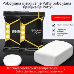 【10 komada za 24 €】🔧 Bijeli vodootporni kit za brtvljenje – Popravlja rupe, zidove i cijevi klima uređaja 💧🏠