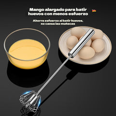 🎁Compra 1 y llévate 1 gratis🎁Batidoras de huevos semiautomáticas y manuales de acero inoxidable