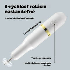 ✨💅Elektrický pilník na nechty na odstránenie laku na nechty a odumretej kože.