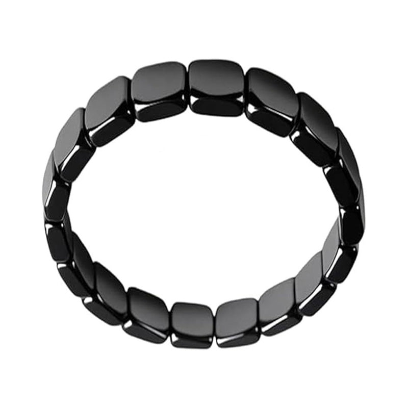 【Compra 1 y llévate 1 gratis】[2 piezas 26 euros]🔥Pulsera de energía de hematita y ónix negro｜Recupera tu fuerza y confianza masculina
