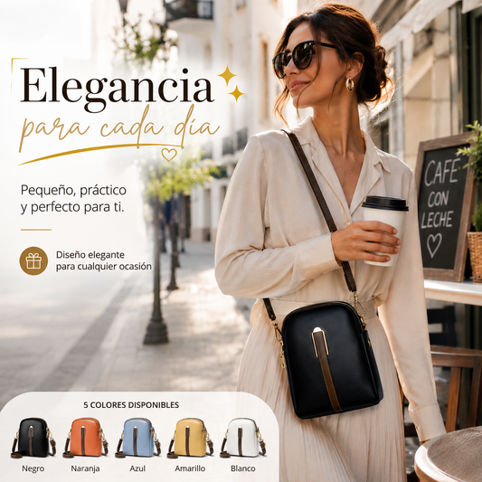 🔥【6 colores】Bolsos de mujer modernos de piel auténtica