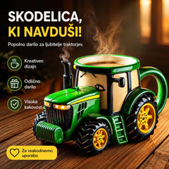 🔥☕Retro skodelica za kavo v obliki kmetijskega traktorja