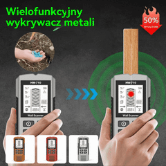 🔍Wielofunkcyjny detektor metalu, drewna i kabli; bezpiecznie i dokładnie lokalizuje ukryte rury i kable.