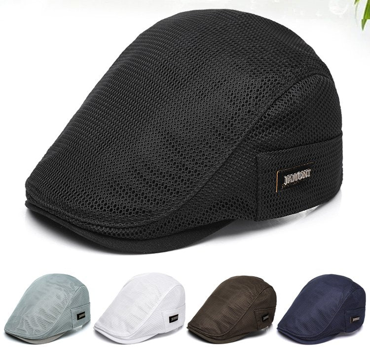 💥Boina de malla transpirable ajustable para hombre😎🧢