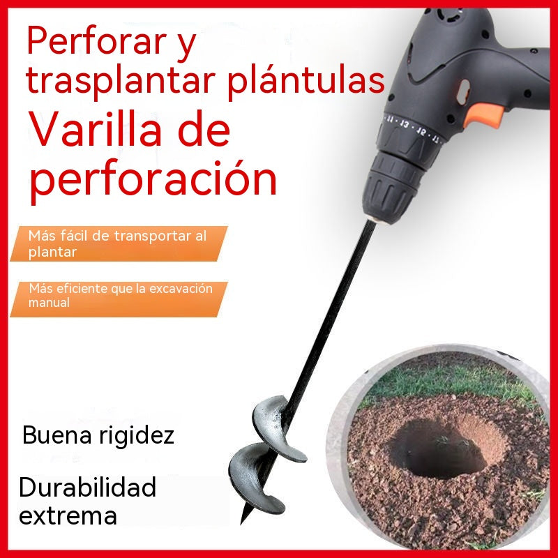 🔥【Compra 1 y llévate 1 gratis】✨ Varilla perforadora para agujeros de trasplante en invernaderos