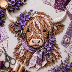 🐮💐Kit de tela 3D para armar | ✂️💕El set incluye todas las piezas