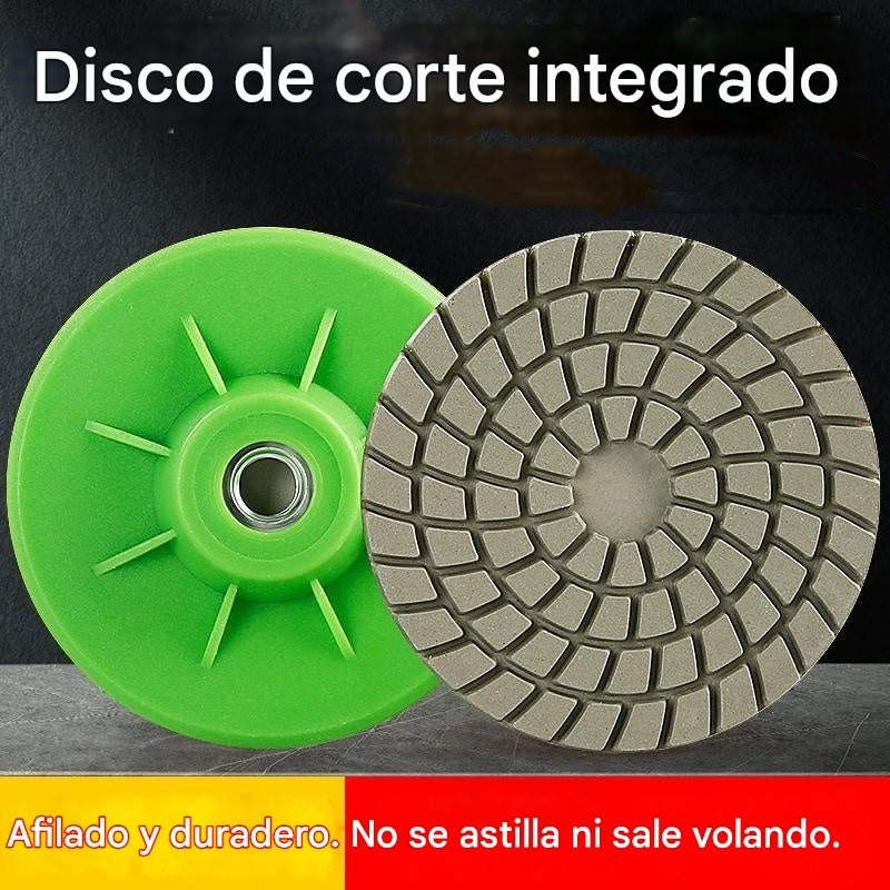 ⚙️📍✅【Compre 2 y obtenga 1 gratis】】💥Disco abrasivo multifuncional todo en uno, utilizado para bordes y biselados de vidrio/azulejos/piedra