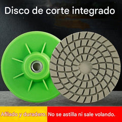 ⚙️📍✅【Compre 2 y obtenga 1 gratis】】💥Disco abrasivo multifuncional todo en uno, utilizado para bordes y biselados de vidrio/azulejos/piedra