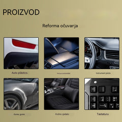 🚗【Kupi 1 i dobiješ 1 gratis】🖤 Set za Obnavljanje Plastike za Auto – Vraća Duboku Crnu Boju i Originalni Sjaj 🔥