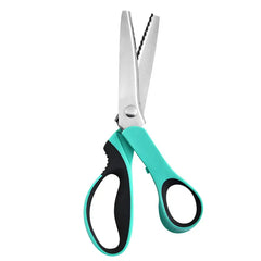 🔥✂️ Tijeras dentadas profesionales - Tijeras de tela afiladas y dentadas