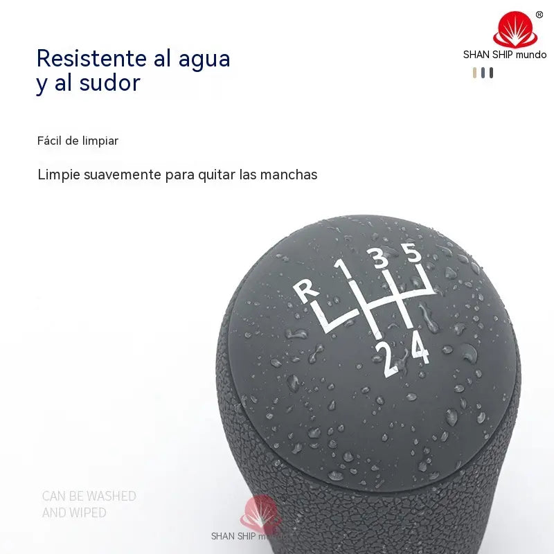5 piezas✨ Dale un nuevo estilo a tu coche con esta funda de silicona para la palanca de cambios 🚘