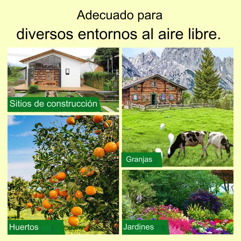 🐅 Repelente ultrasónico de animales salvajes alimentado por energía solar
