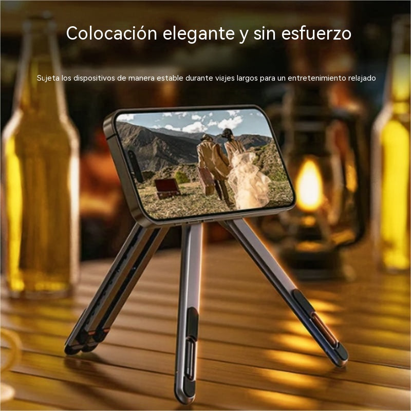 💻✨ Soporte Magnético 4 en 1 para Laptop | Ajustable, Plegable y Ergonómico con Soporte para Móvil 📱