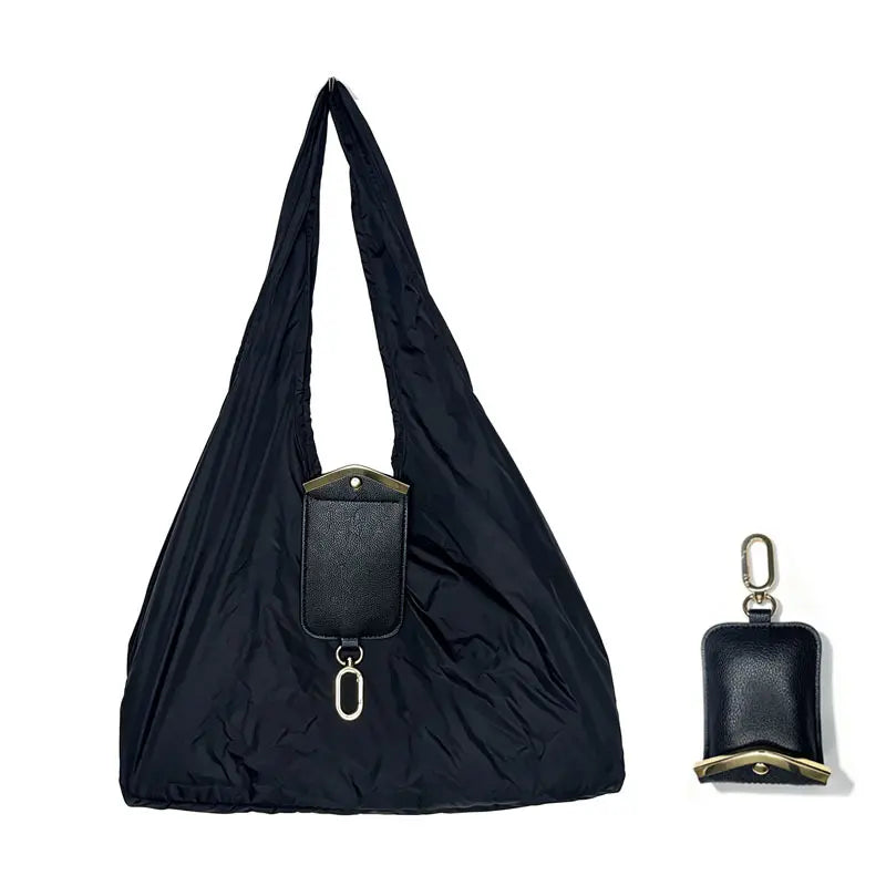 🔥Último día de oferta especial, ¡disfruta de un 49% de descuento! 👜✨Bolsa de compras plegable con llavero, bolsa de tela ecológica y reutilizable.
