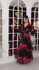 🔥✨【Nuevo estilo de otoño】👗【40-120KG】Nuevo vestido de moda, diseño clásico, elegante y sencillo.