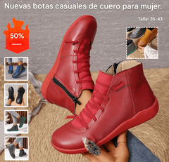🔥🌸【35-43】Nuevas botas tipo martens de moda para mujer en tallas grandes.