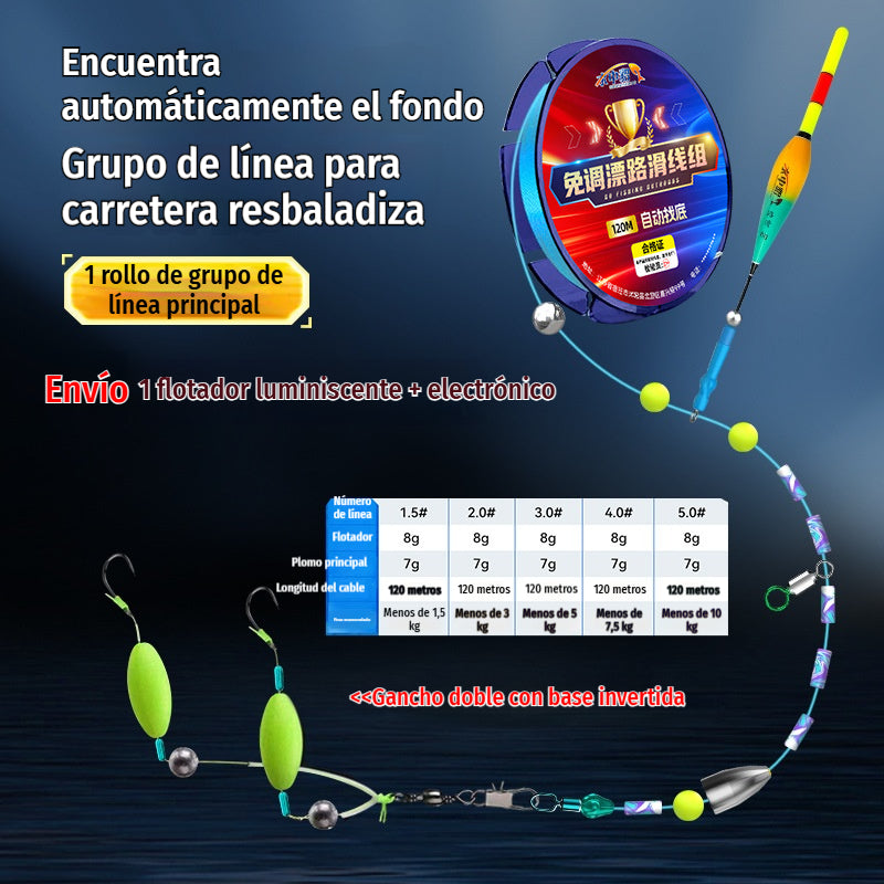 【Compra 1 y llévate 1 gratis】⚡ Conjunto automático de hilo de pescar 🎣🛡️