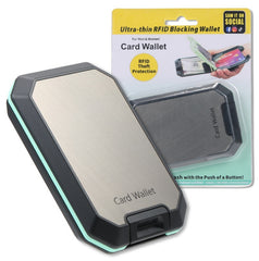 🔥Cartera inteligente antirrobo RFID: diseño elegante, ligero y seguro para tus tarjetas y efectivo