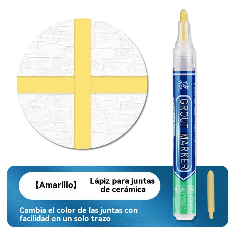 [2 piezas 24 euros]Lápiz para lechada de baldosas de cerámica resistente al moho y al agua