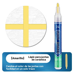 [2 piezas 24 euros]Lápiz para lechada de baldosas de cerámica resistente al moho y al agua