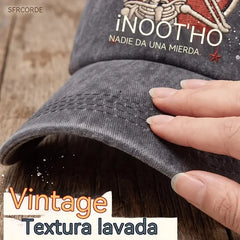 🧢💯Gorra de béisbol bordada con calavera